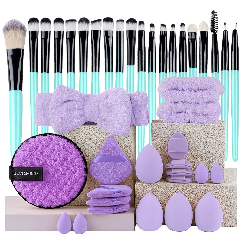 Makeup Brush Set 20Pcs Kit Soft Fluffy Eye Shadow Brushes Cosmetic Foundation Powder Highlighter Blending Beauty Tool Beginners