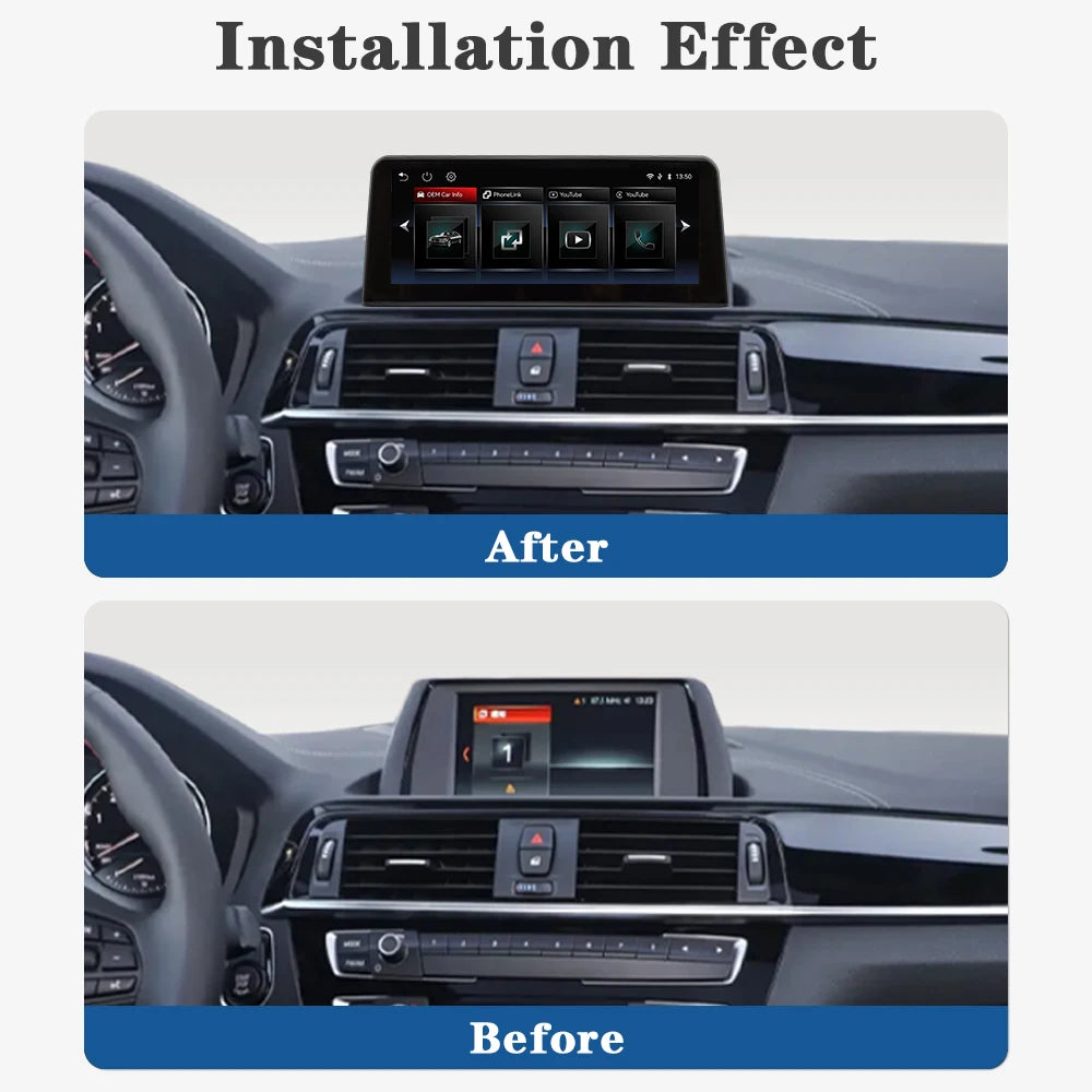 AUTOTOP 10.25" 1920*720 Car Replacement Radio Display for BMW 1 2 series F20 F21 F22 NBT 2026-2026,Wireless CarPlay Android Auto