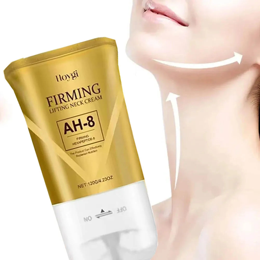 Neck Wrinkle Cream Neck Massage Roller Applicator Whitening Firming Moisturizing Fade Lines Rejuvenation Chin Neck Care Products