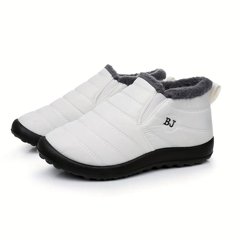 Unisex Round Toe Snow Boots - Thick Sole Insulated Winter Boots - photo 5