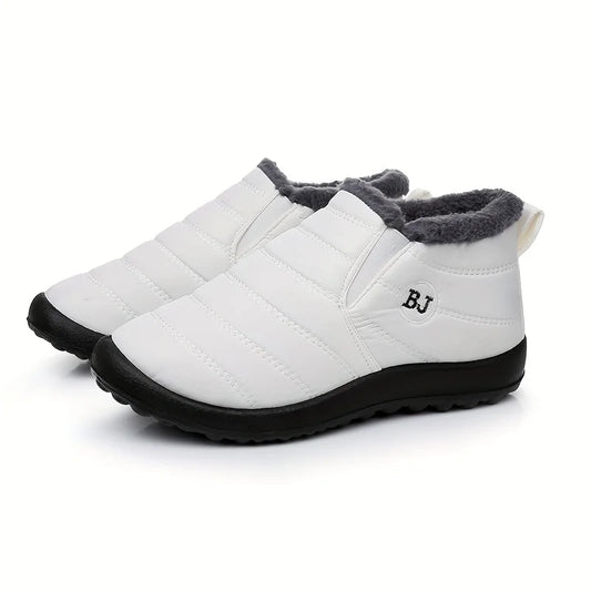 Unisex Round Toe Snow Boots - Thick Sole Insulated Winter Boots - photo 5