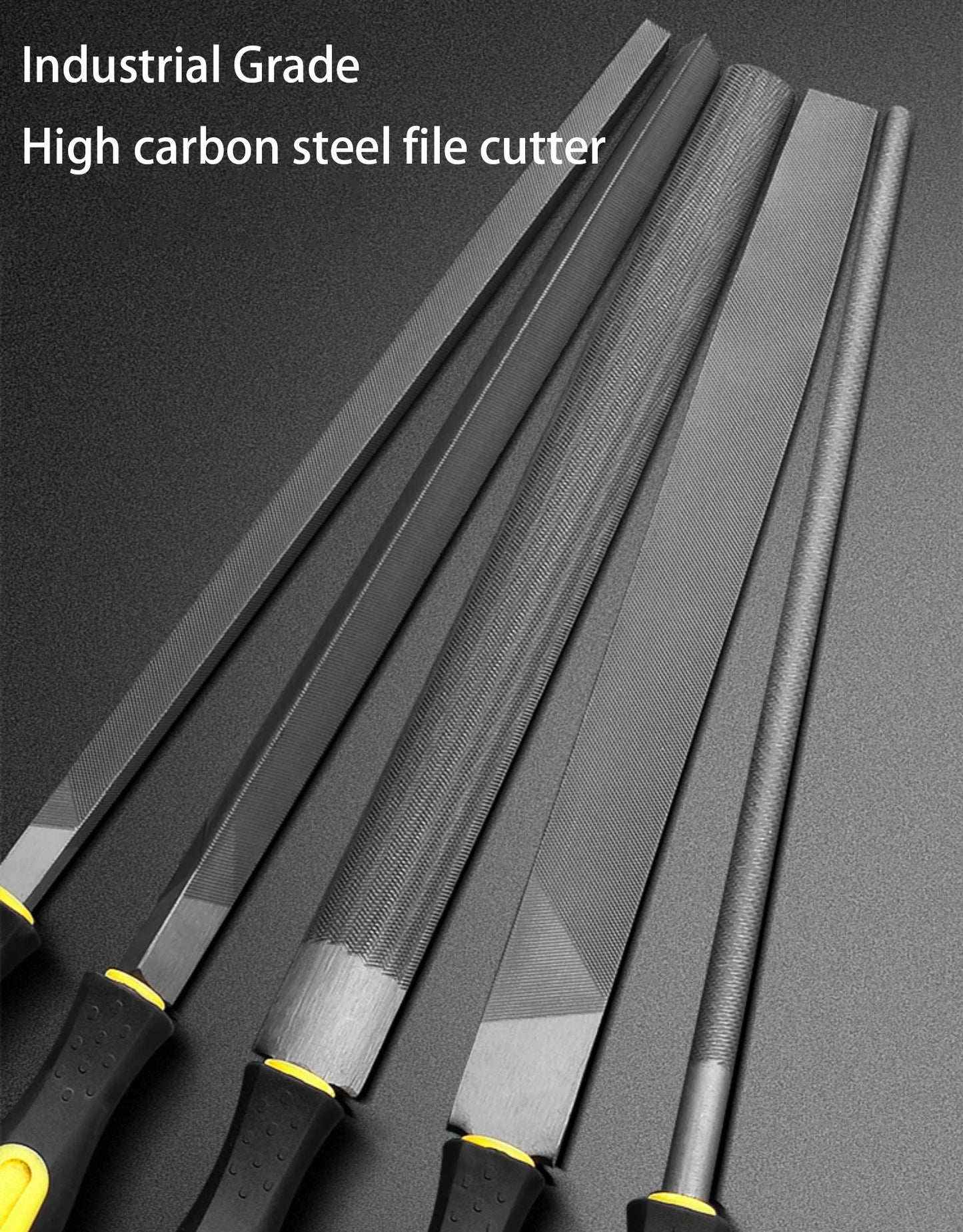 6-12" Files Sanding Tools Diamond Steel File Carpenter Rubbing Knives Hard Metal Rotary File Metal File Woodworking Hand Tools