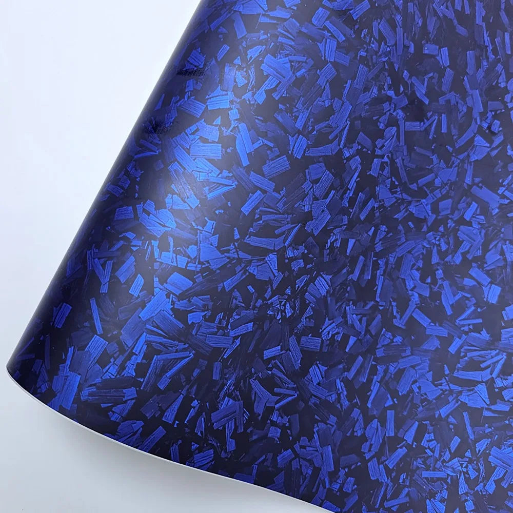Carbon Fiber Vinyl Wrap Film – 3D/6D Matte & Gloss Forged Carbon Sticker for Car & Motorcycle (50x30cm)