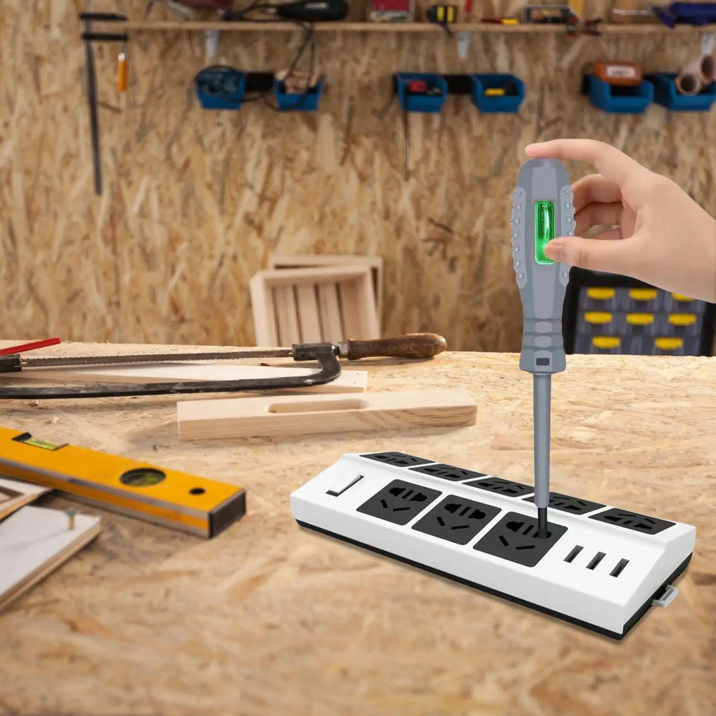 Voltage Tester Screwdriver Voltage Tester Screwdriver Pen Magnetic Homeowners Electrical Current Test Detector Screwdriver