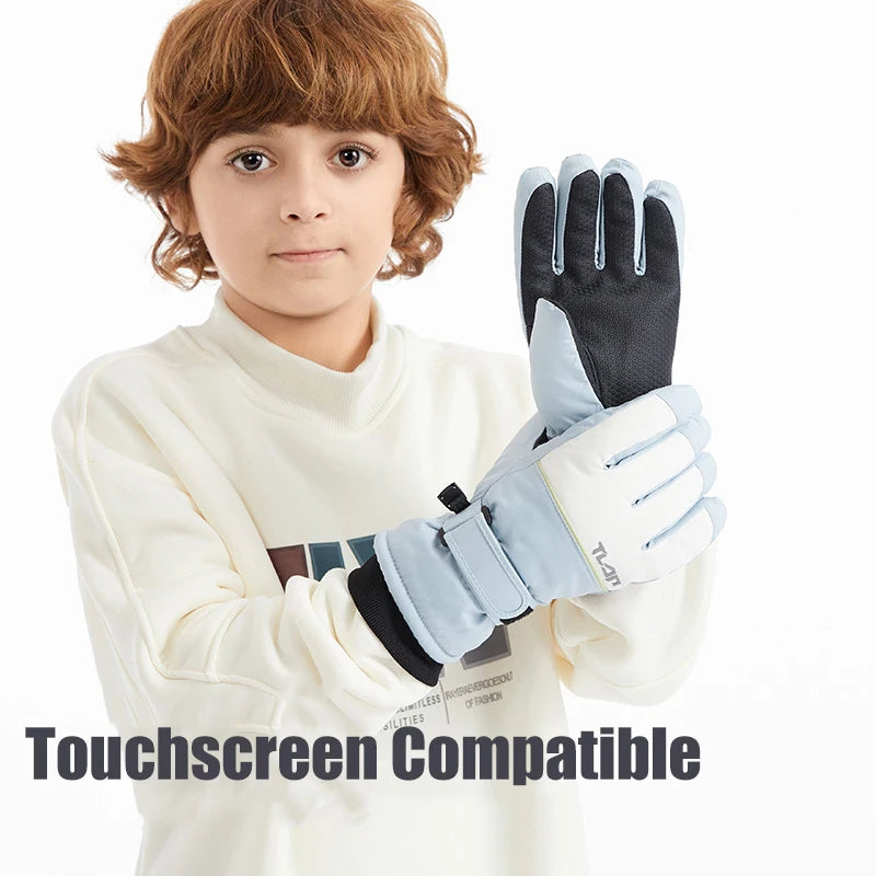 Kids Snow Gloves - Anti-Slip Winter Ski Gloves for Boys and Girls - photo 5