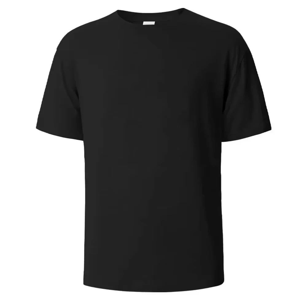 Heavyweight White T-Shirt — Pure Cotton Unisex Streetwear Tee
