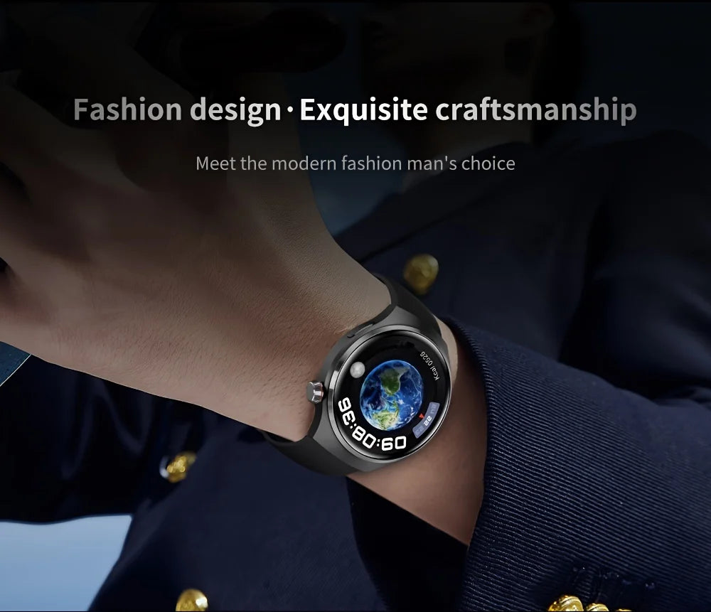 G.L Wear 2026 New Men's Smart Watch HD Display Health Tracking Bluetooth Calling Voice Assistant Sports Smartwatch