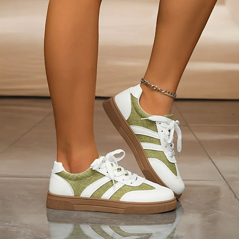 Designer Slip-On Sneakers for Women — Soft Non-Slip Lightweight Loafers