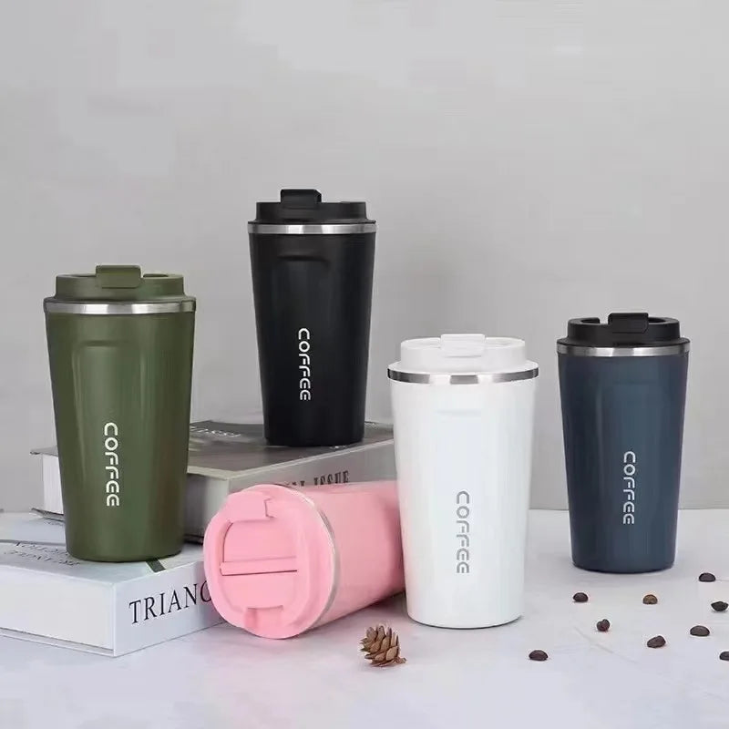 Stainless Steel Travel Coffee Mug - 380ml or 510ml Insulated Cup - photo 4