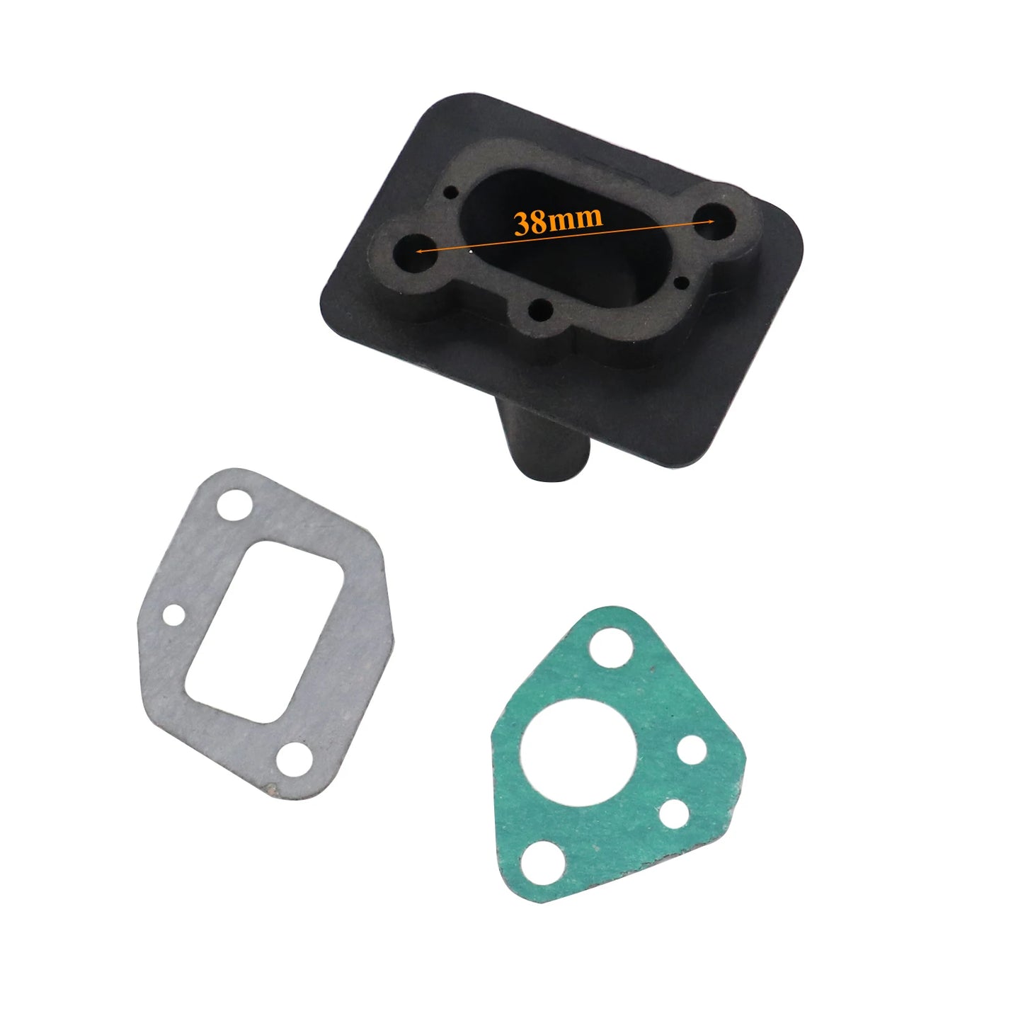 15mm 40-5 Brush Cutter Carburetor Kit Air Filter Adapter Plate Set Fit For 2 Stroke 43cc 47cc 49cc Gas Grass Trimmer Parts