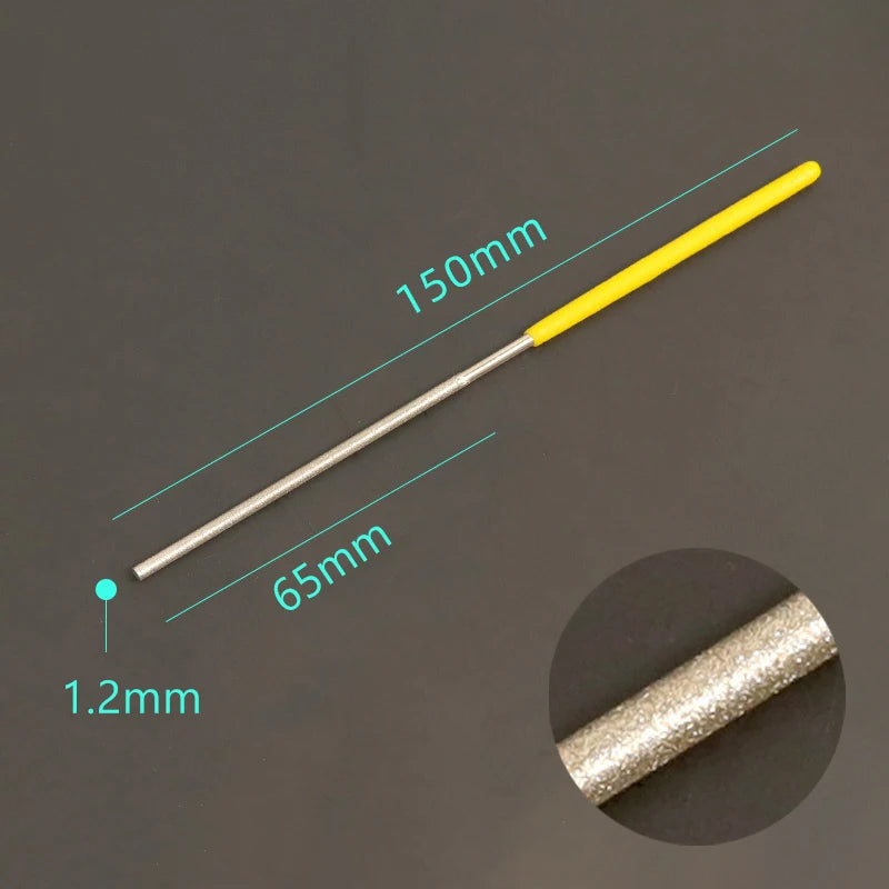 Ultra Fine Needle Files 1.0-5.8mm – Micro Hole Reamer Precision Riffler for Jewelry, PCB & Watch Repair