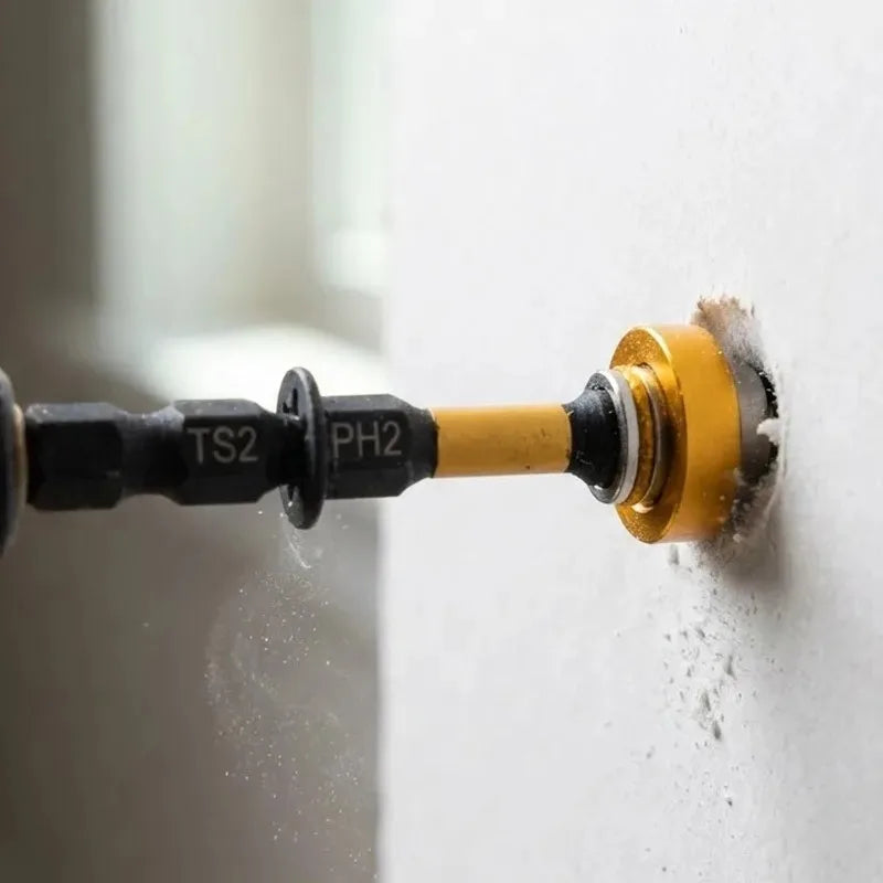 Magnetic Locating Screwdriver Bit S2 Steel PH2 Magnetic Tips Hex Shank Locating Batch Head Plasterboard Position Screwdriver Bit