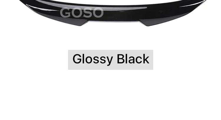 Carbon Fiber Rear Bumper Lip Trunk Wing MP M4 PSM Style Roof Spoiler Kit For BMW 3 Series F30 F31 F35 2026-2026 Gloss Black