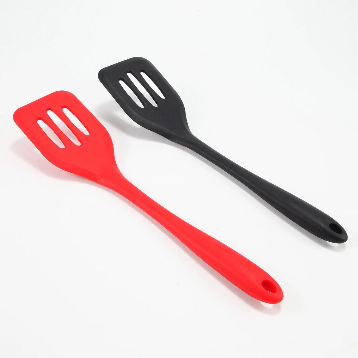 Slotted Silicone Turner - Frying Spatula for Eggs and Fish, 4 Colors - photo 2