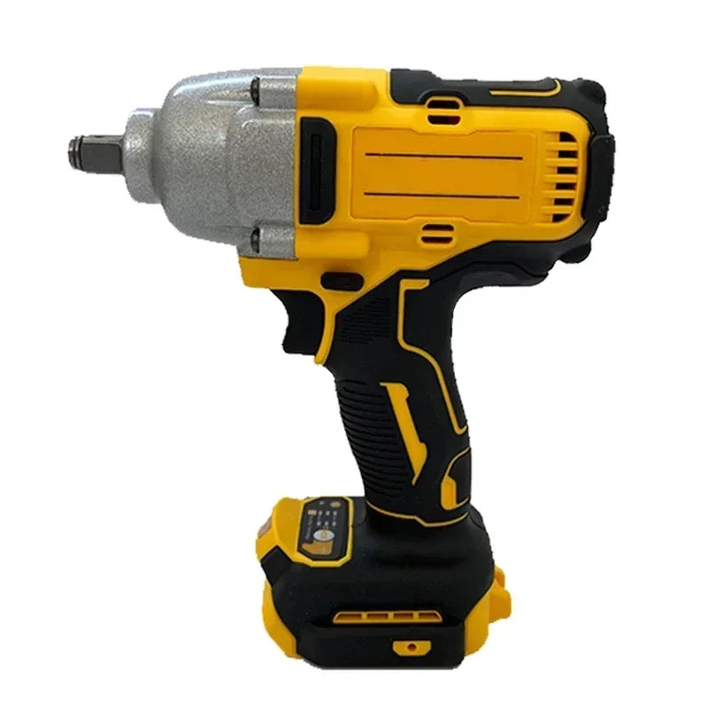 Brushless Cordless Impact Wrench — 1/2" 812Nm 3-Speed (DCF892 Fit)