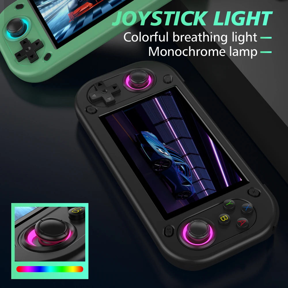 FUNKIDDY R43S Retro Handheld Video Game Console Open Source Linux System 4.3Inch IPS Screen Portable Pocket Video Gaming Player