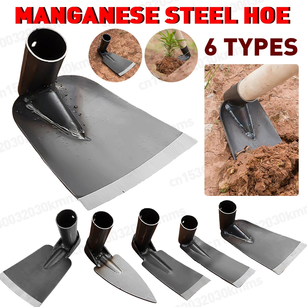 Small Garden Hoe – Household Digging & Weeding Tool for Planting Vegetables & Flowers