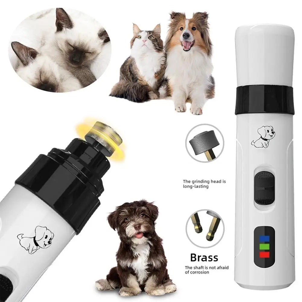 Electric Nail Grinder for Small & Large Dogs and Cats