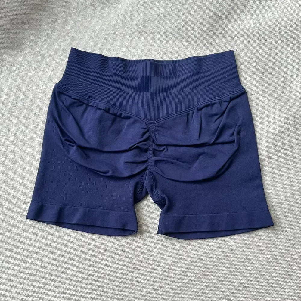 Impacts Shorts Set Workout Scrunch Shorts Sets Halter Sports Fitness Clothes Gym Suit Scrunch Shorts