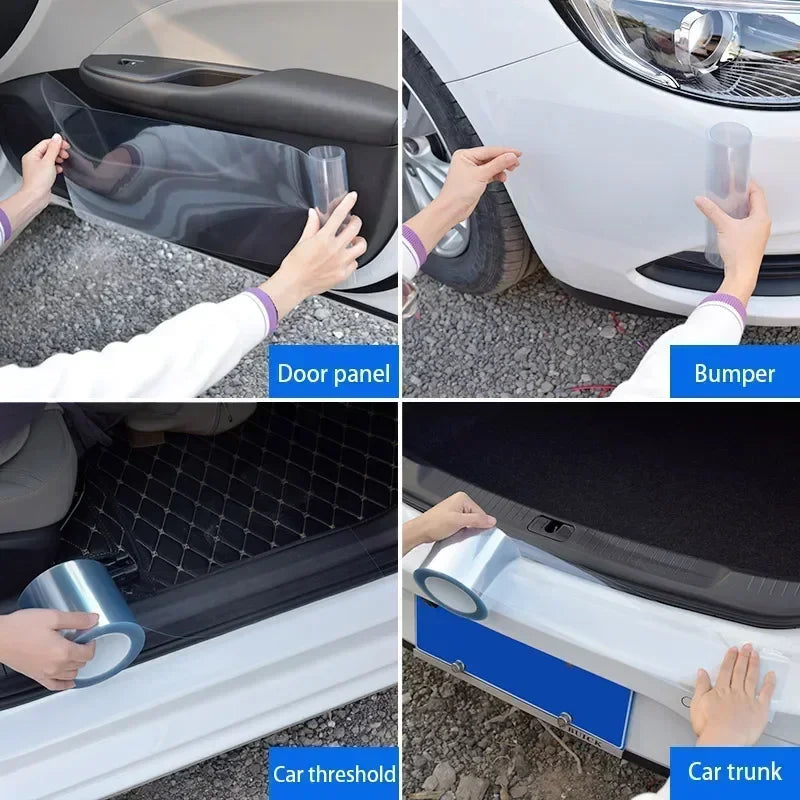 Car Paint Protection Film — Anti-Scratch Clear PPF Wrap, Waterproof