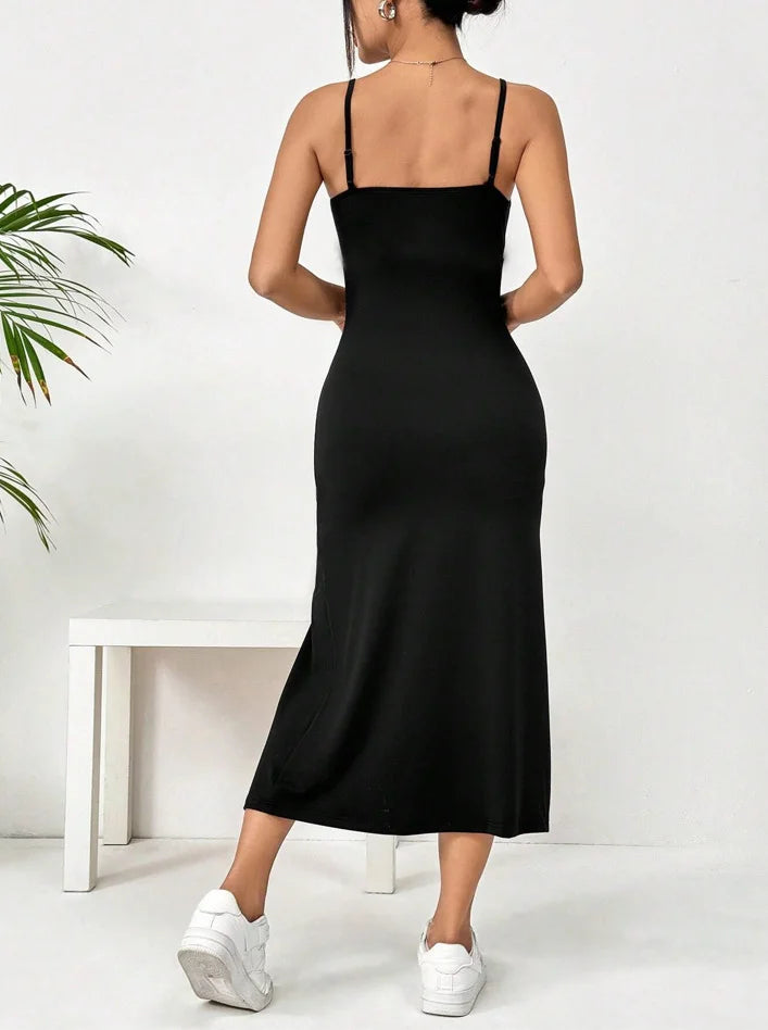 Slit Cami Dress: Your Daily Essential
