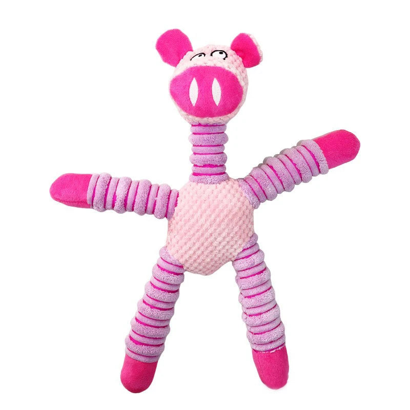 Soft Squeaker Plush Dog Toy - Interactive Puppy Toy – photo 5