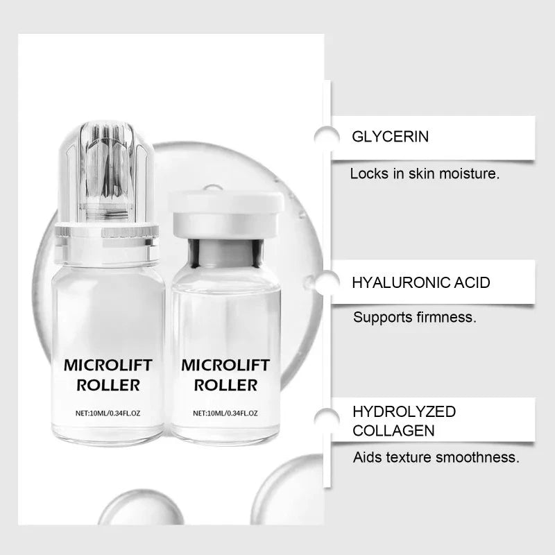 Micro Infusion Serum Kit 0.25mm Needle At Home Facial Beauty Tool Radiant Smooth Revitalizing Skin Care