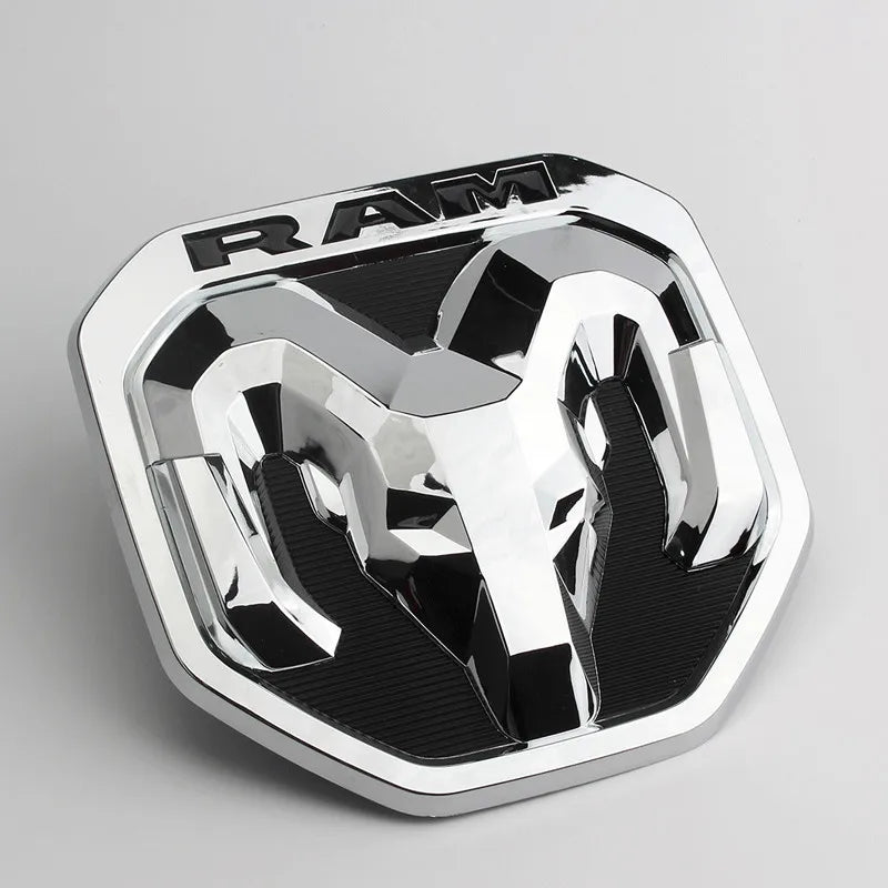 Modified ABS Skull Car Rear Logo Emblem for Dodge 2019 RAM 1500 2500 3500 Sport Laramie Rebel Big Horn 4x4 Tail Trunk Sticker