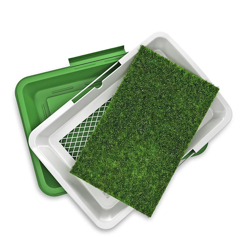 Artificial Grass Dog Potty Tray - Washable Indoor Toilet – photo 6