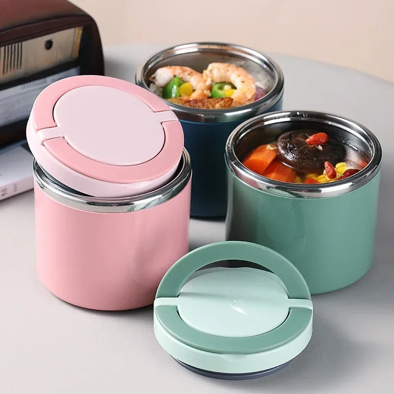 Insulated Food Jar - Stainless Steel Soup Container, 630ml or 1000ml - photo 2