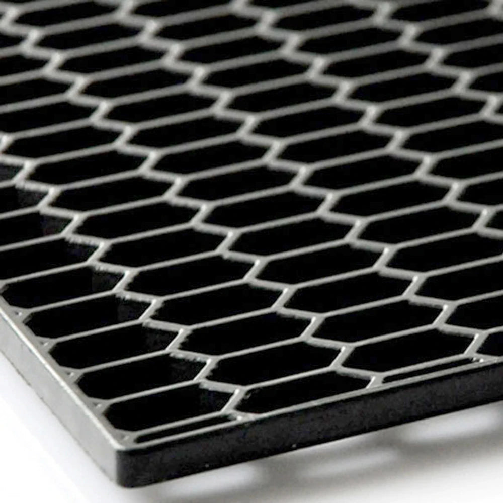 120X40cm Quality Universal Car Hood Vent Racing Grills Grill Honeycomb Hexagon Mesh Grille Spoiler Bumper Vents