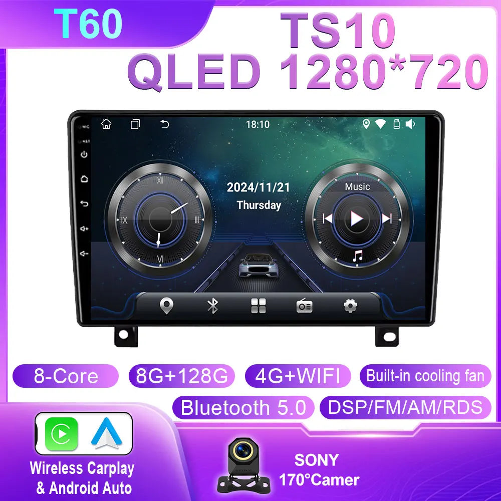 Android Car Radio For Opel Astra H 2006 - 2014 Video Multimedia player Navigation Stereo GPS QLED WIFI 4G BT No 2din 2 din dvd
