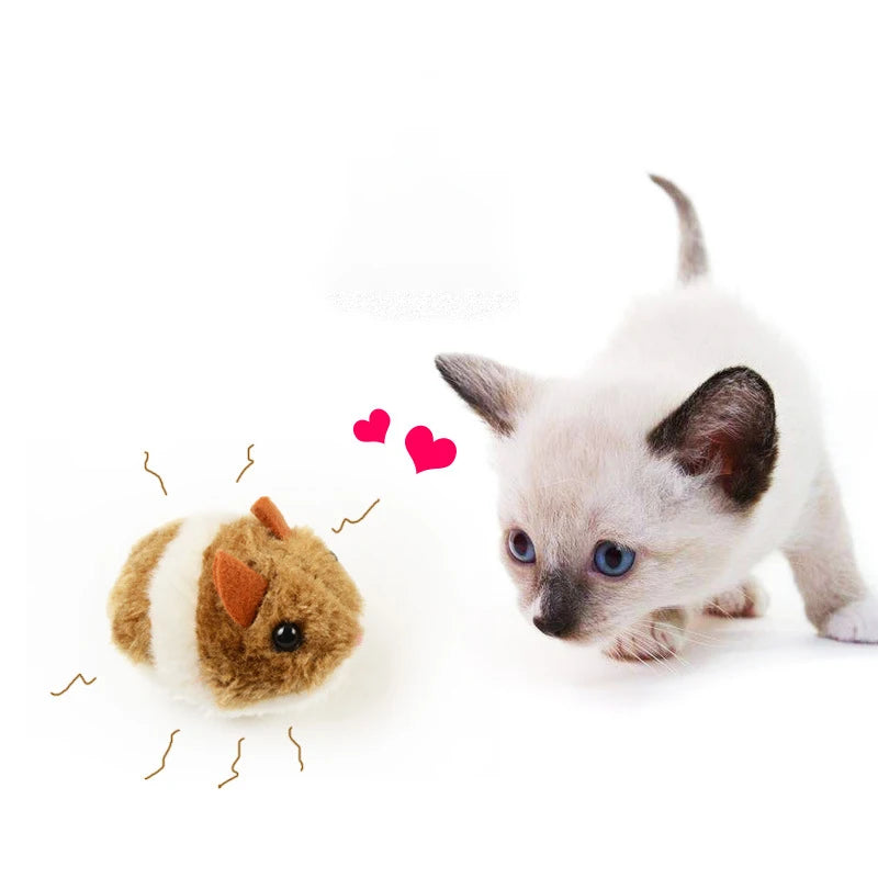 Plush Shake-Movement Mouse - Interactive Cat Toy – photo 2