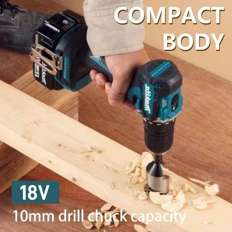 Makita DDF487 10mm Brushless 18V lithium electric rechargeable impact drill large torque screwdriver 1 sold byShop1105318389