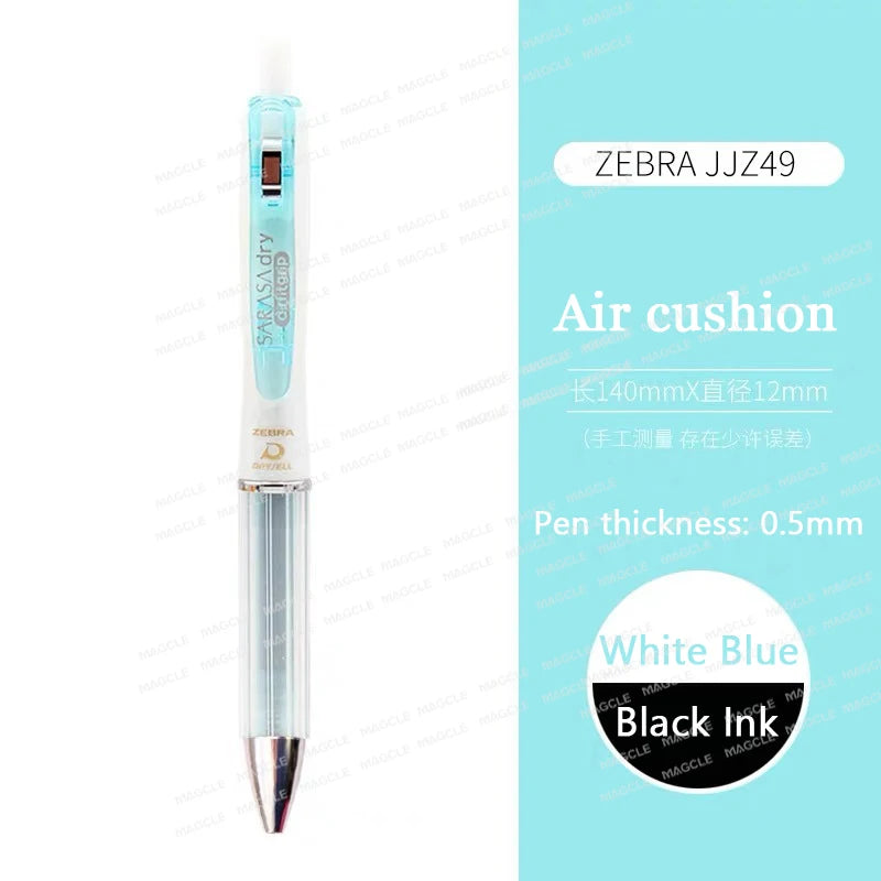 Zebra Japan SARASA Quick-Drying Neutral Pen JJZ49 0.4 Girfit Grip 0.5mm Signing Stylo Back to school aesthetic supplies statione