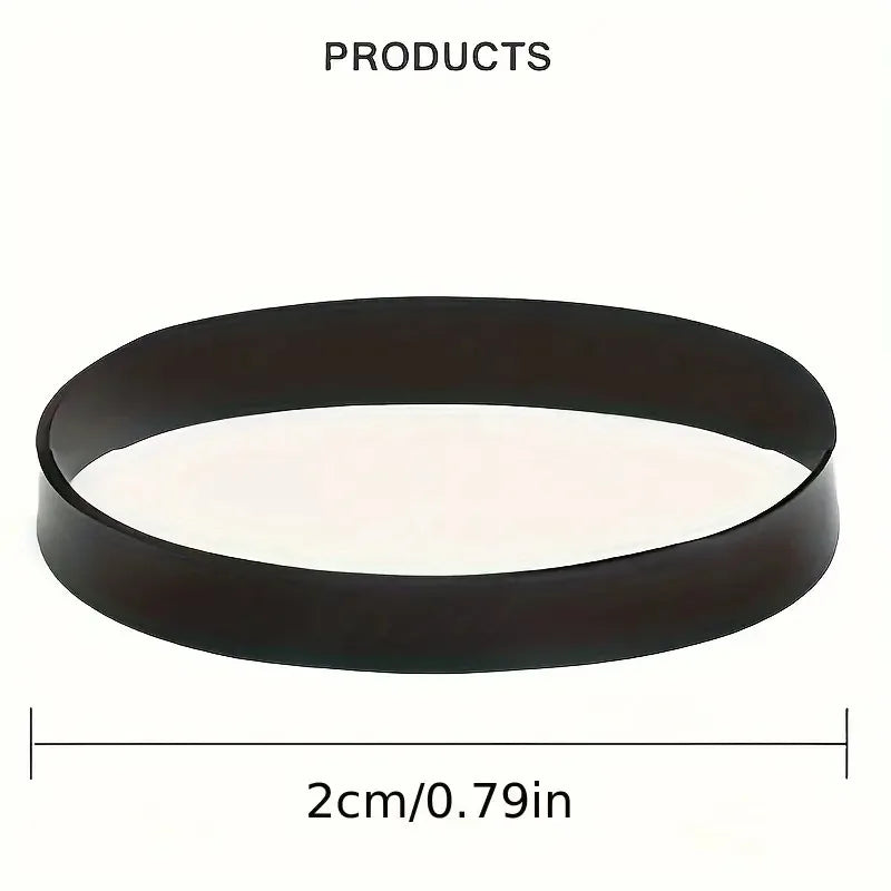 Black Rubber Bands, Small Elastic Bands for Office Home Hair Braiding, Daily Use DIY Craft, Low Price Bulk Supply