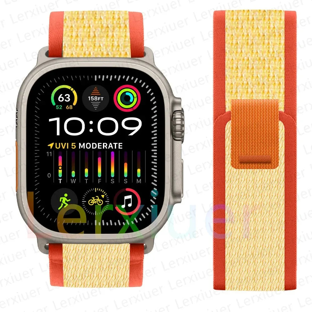 trail loop For apple watch ultra 3 2 Band 49mm 44mm 40mm 45mm 41mm 42mm correa bracelet iWatch series 7 se 8 9 10 11 46mm straps