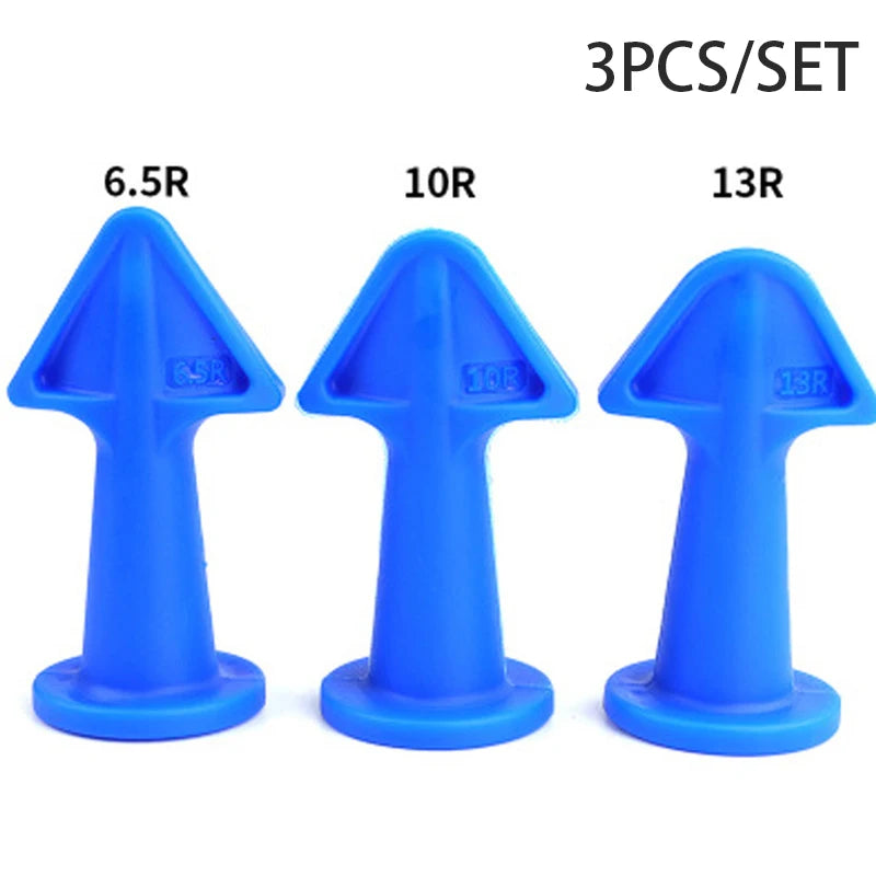 3pcs/set Joint filling nozzle applicator Silicone sealant tool Floor cleaning tile dirt scraper Glue filling tool Glue God Tool