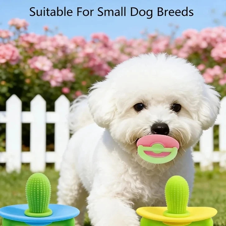 Soft Puppy Teething Stick - Pacifier Chew for Small Dogs