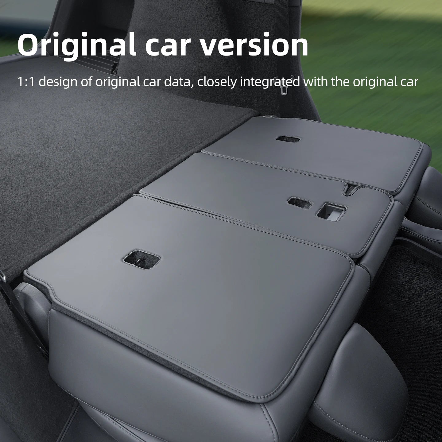 Rear seat backrest protection pad For Tesla Model Y Juniper Trunk Rear Seat Back Cover Backrest Protector Cover Protection Mat