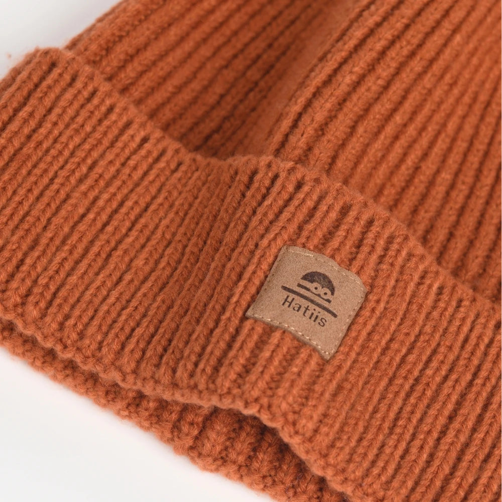Women's Fold-Over Cuff Knit Beanie - Soft Solid Winter Hat - photo 4