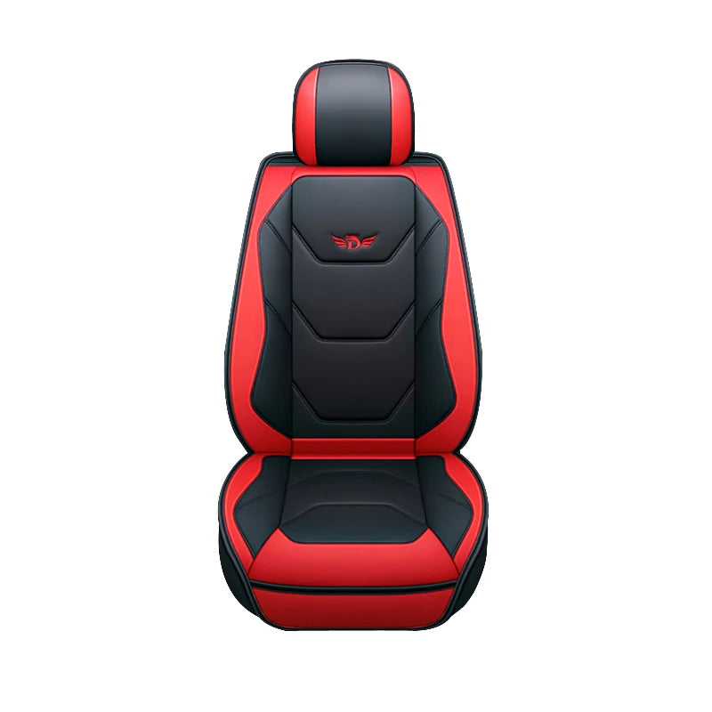 PU Leather Front Car Seat Cover, Universal Cushion Protector