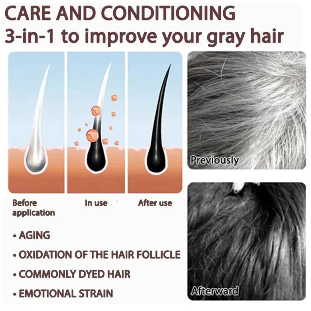 Nourish Hair Roots Scalp Care Support Hair Density Boost Skin Elasticity For Thicker Healthier-Looking Hair Daily Use.