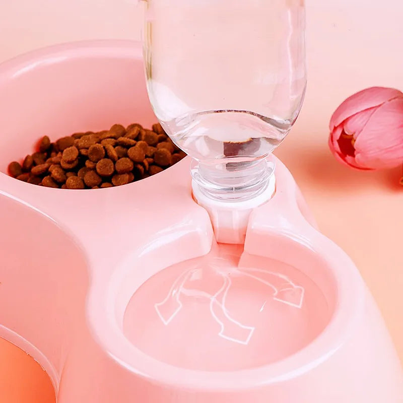 Double Dog Bowl with 500 ml Water Tank - Feeding Station – photo 3