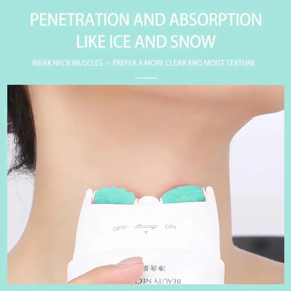 Neck Wrinkle Cream Neck Massage Roller Applicator Whitening Firming Moisturizing Fade Lines Rejuvenation Chin Neck Care Products