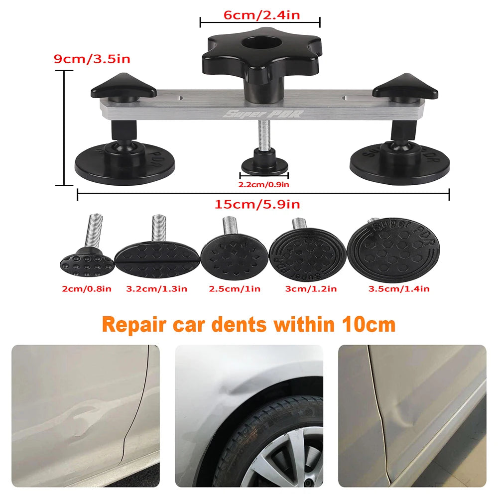 PDR Auto Paintless Body Dent Removal Kits Car Dent Repair Tools Automotive Dent Remover Suction Cup Dent Puller Tool Kit for Car