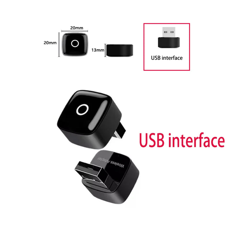 Wireless CarPlay & Android Auto AI Smart Box Adapter