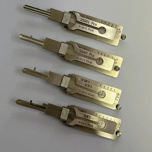 New Upgrade Version Steel Alloy Hand Locksmith Supplies Durable Hand Tool for Home Door Lock Opening