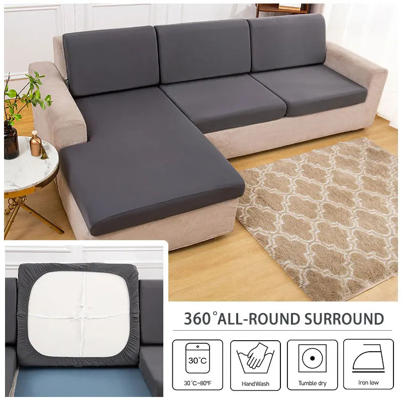 100% Waterproof Sofa Cushion Cover Elastic Protector Sofa Covers Pets Kids For Home Cheap Sofas Slipcover Case With Random