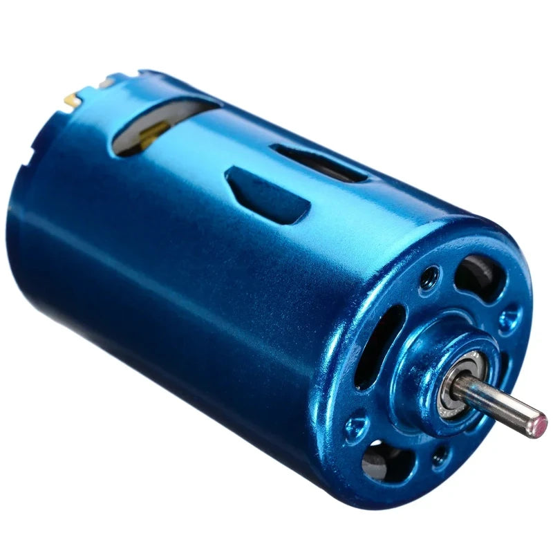 Replacement DC 6-24V 30000RPM Magnetic High Speed Large Torque RS-550 Brushed Motor With Cooling Fan For RC Car Boat Model